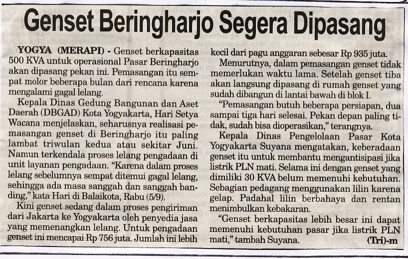 Kliping jogja terbaru